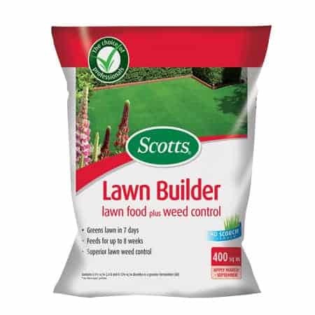Lawn Builder Lawn Food plus Weed Control 400m2